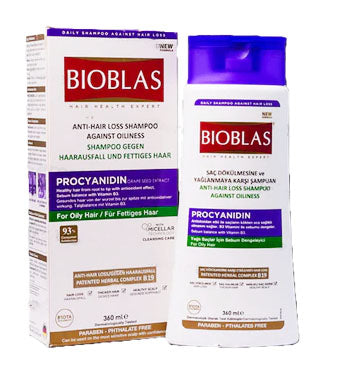 BIOBLAS ANTI HAIR LOSS SHAMPOO AGAINST OILLINESS