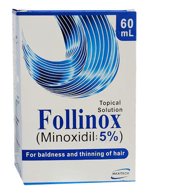 Follinox 5% Topical Solution 60ml